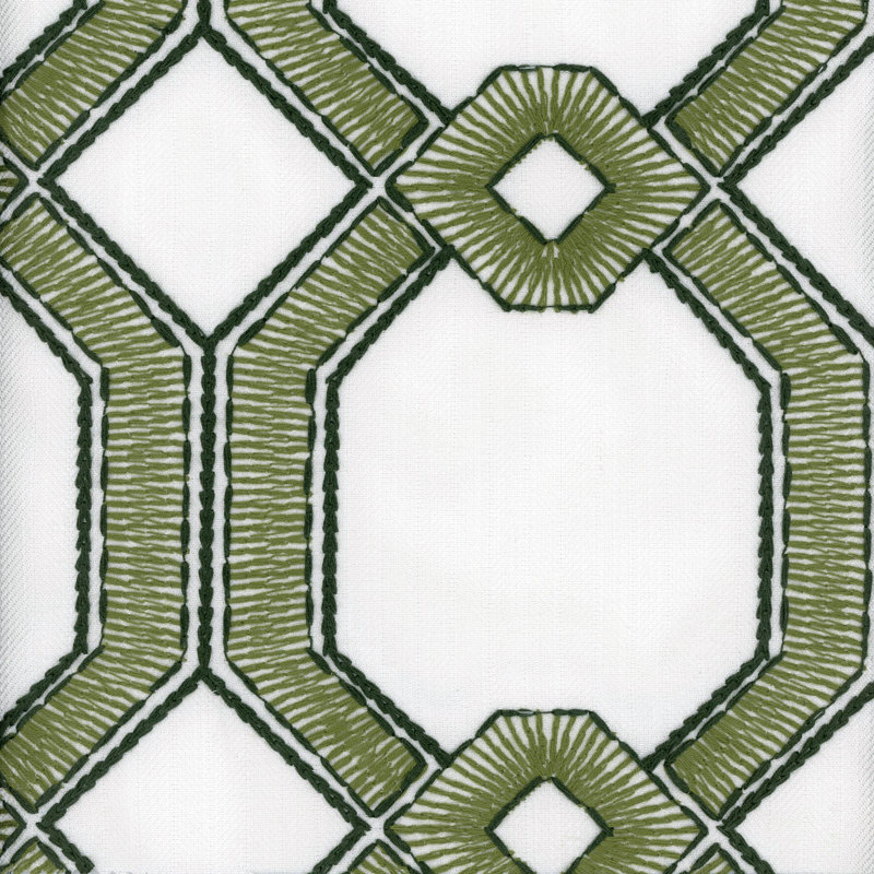 Avignon Polyester Fabric, Grass