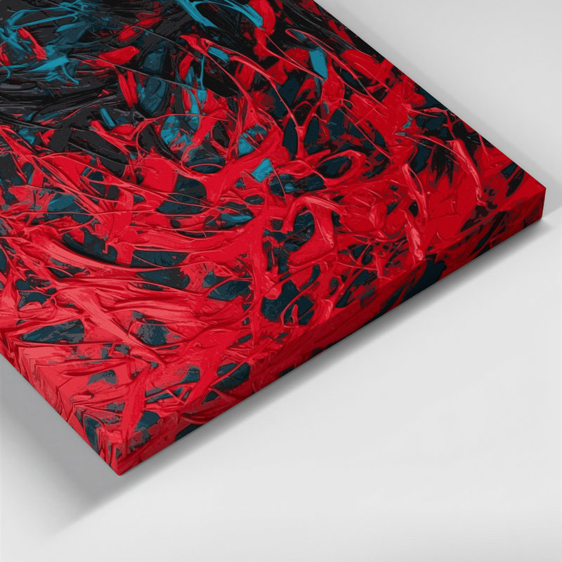 «Neo Expressionism 10», art mural sur toile, H 8 po x l 8 po
