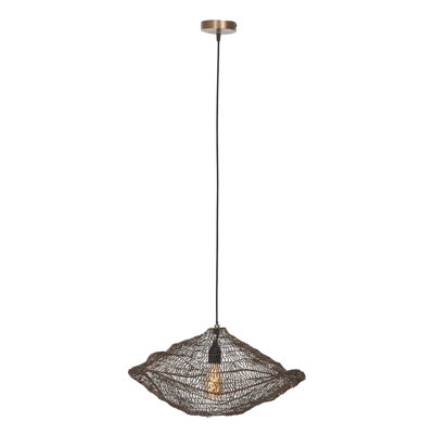 Aubreah 1 - Light Antique Bronze Unique/Statement Pendant