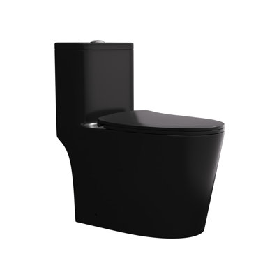 Rainlex 1.6 Gallons GPF Elongated Comfort Height Floor Mounted Close Coupled Toilets (Seat Included)