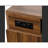 Modern Multifunctional Table With Outlet And Storage, Easily Adjusts To Space, Suitable For Weddings Family Reunions, Center Iron Leg Space - Saving Expandable Built In Charging Function,-124264699