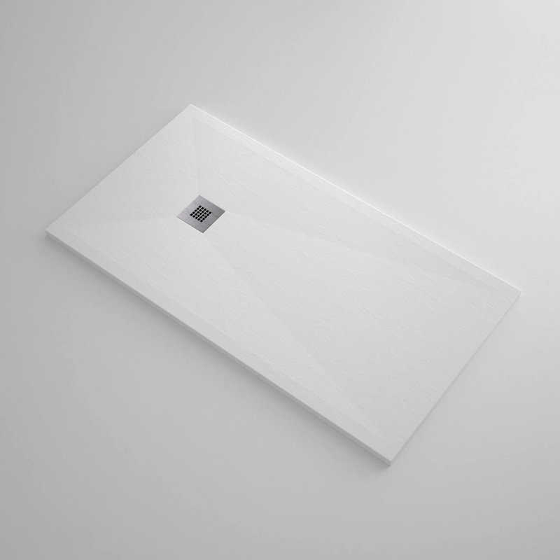 60'' W 36'' D Rectangular Shower Base, White Slate