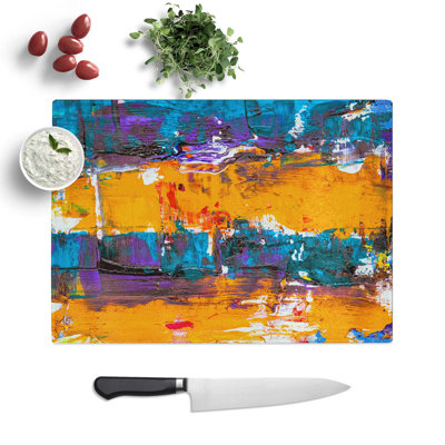 Tempered Glass Art Painting Vol.66 Chopping Board