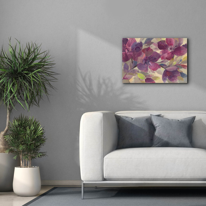 «Autumn Blooms» par Albena Hristova, art mural sur toile, H 18 po x l 26 po x P 0,75 po