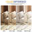 38" Compression  Chenille Frameless Modular Corner Chair, Upholstered Memory Foam Sectional Component with 2 Pillows-2042138294