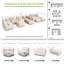 Fauteuil à billes 9 pièces-1035478986