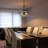 3-Light Black Modern Small Dimmable Drum Chandelier