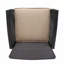Fauteuil club d'extérieur en rotin PE-2114706572