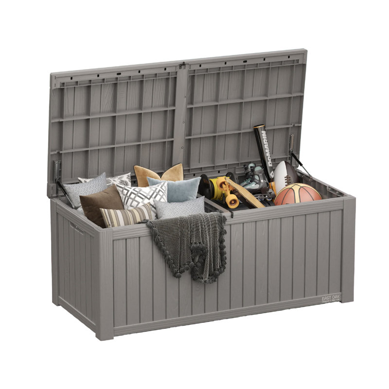 Coffre de terrasse verrouillable gris E 28,4 "E 150 OW