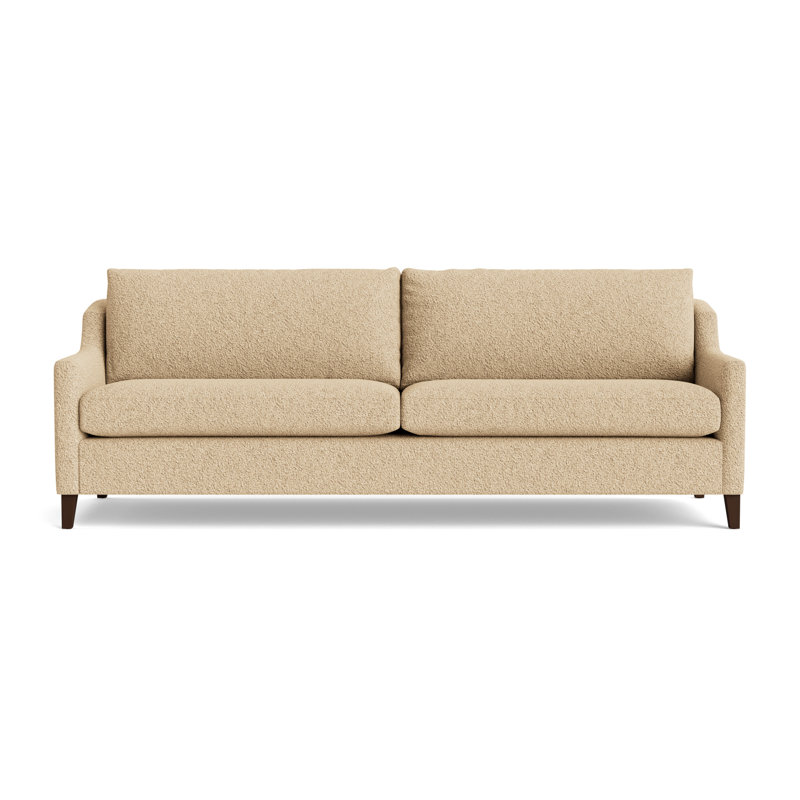 Gigi No Skirt 85 Sofa, Berber - Dune, Sienna