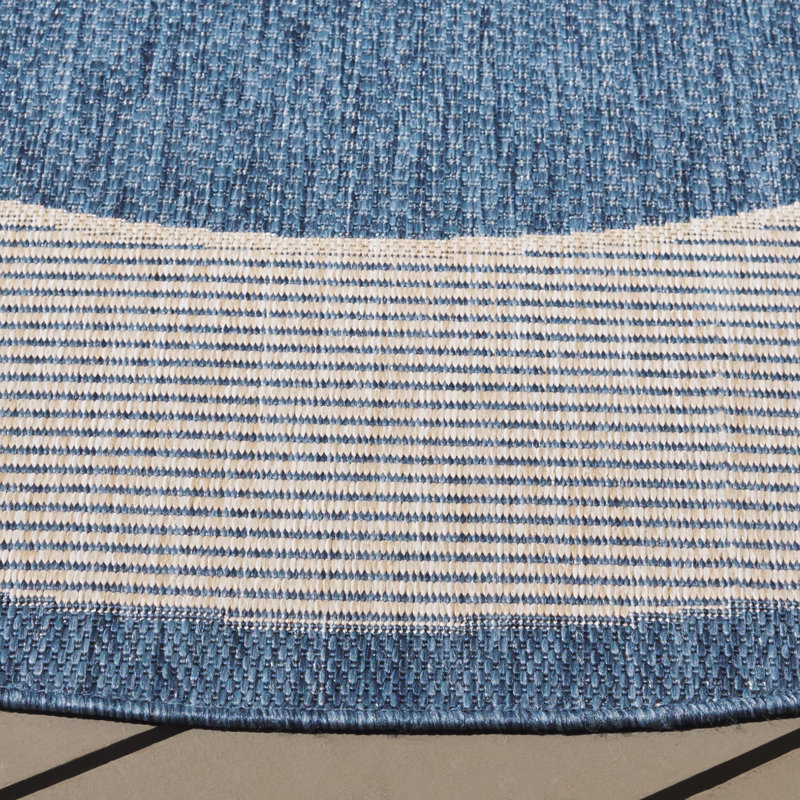 Almudena Performance Indoor/Outdoor Area Rug, Round 6'7"