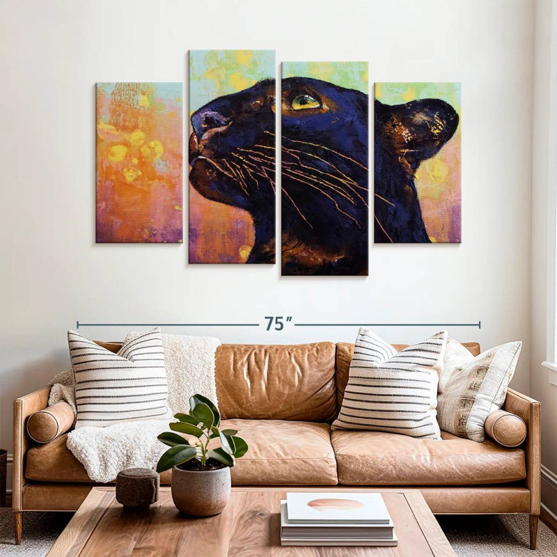 Panther Colours, H 42 po x l 68 po