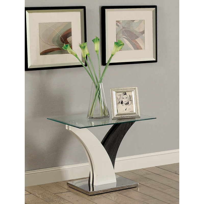 Acarra Solid Wood End Table