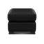 Iljan Square Leather Ottoman