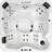American Spas 240 Volt 6 Person 56 - Jet Acrylic Square Standard (Hardwired) Hot Tub with Ozonator and Built-In Speaker-100965102-100965103