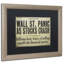 «Wallstreet» par Jadaya, art textuel encadré-20091746-20091748-69311685