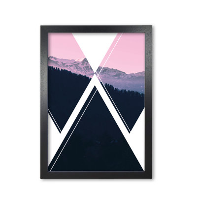 Abstract Mountain - Print