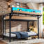 Beds With Storage, Twin Xl Metal Mdf Modern Bunk Bed For Home