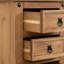 53 cm W Solid Wood Bedside Table