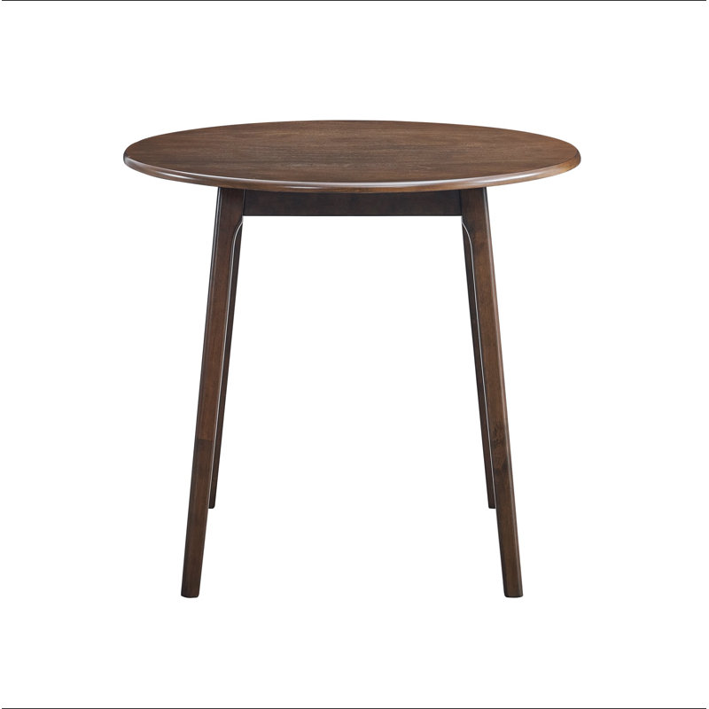 Keiki Walnut Finish Round Dining Table