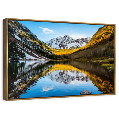 Scène de montagne Maroon Bells