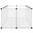 Earsley Weather Resistant Rabbit Cage-441864117