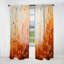 Tangerine Tango IV - Rideau moderne - Velours obscurcissant - 1 panneau-107832270