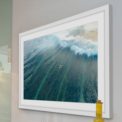 «Majestic Wave» par Hassan Ishan, reproduction d'art encadrée