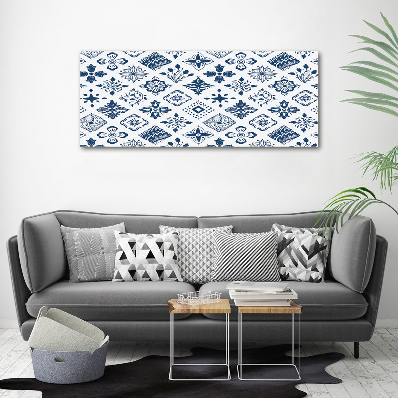 Floral Pattern - Wrapped Canvas Print