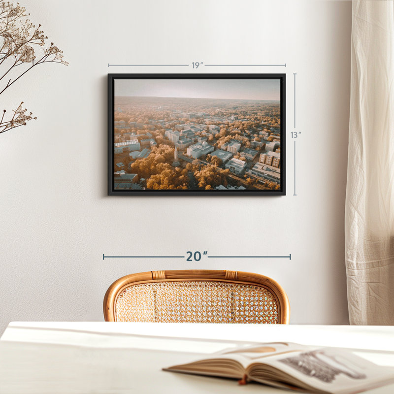 Impression sur toile UNC Campus, H 13 po x l 19 po