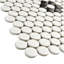 Carreau de mosaïque rond en porcelaine 1 "x 1" Metro Penny