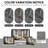 Linen-Look Total Blackout Curtains (Set of 2)-584098976-584098978