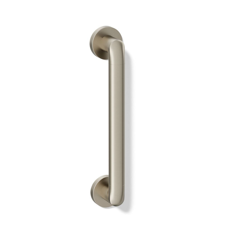 Kumin Grab Bar, Brushed Nickel, 12" W