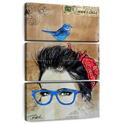 Leisha 9 Bandana's - Blue
