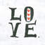 "Mots", "Love", art textuel sur toile tendue-20821168-72807892-72807893