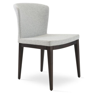 Capri Wool Solid Back Side Chair
