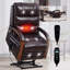 Fauteuil inclinable électrique Powerair Leatherair-2126467640