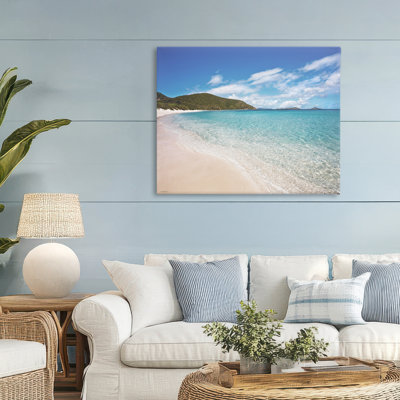 Toile côtière des Caraïbes côtières, design par Seven Trees Design