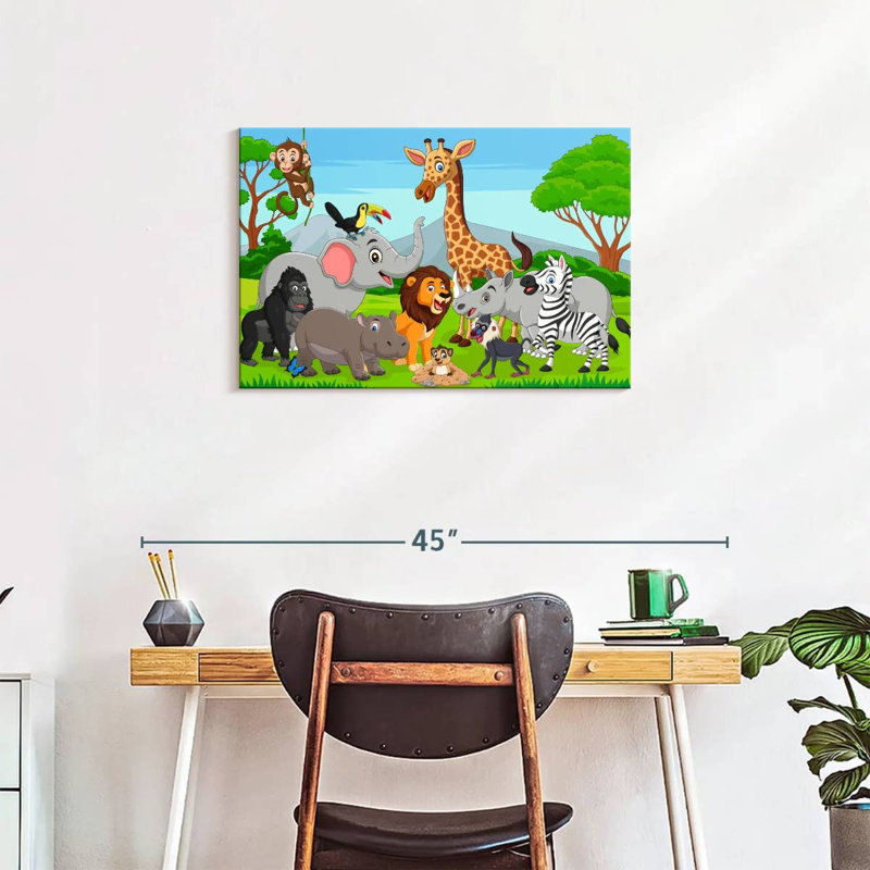 Caricature d'Ashelle pour enfants, H 20 po x l 30 po