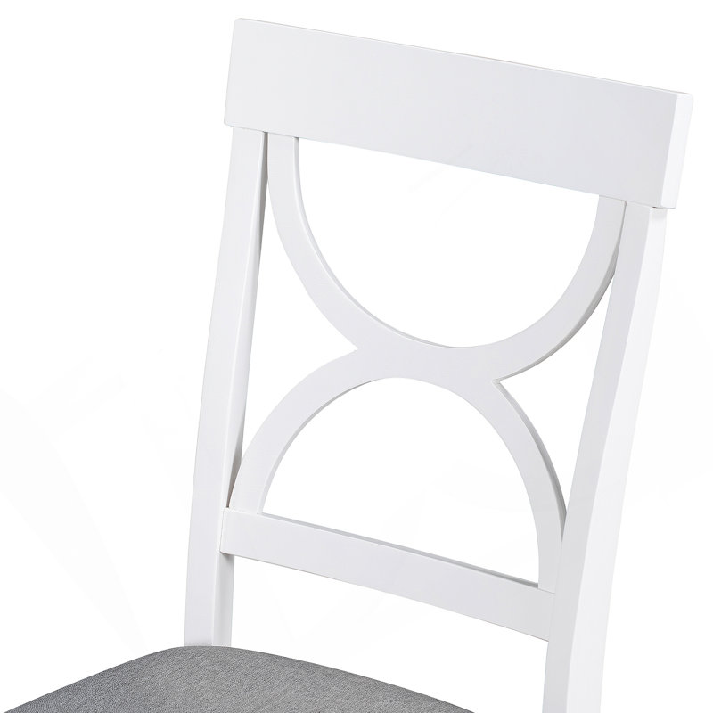 Ensemble de 6 tables de salle à manger en bois avec banc rembourré