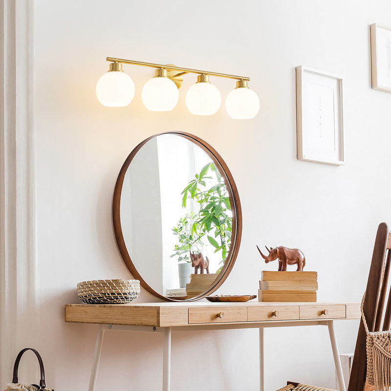 Luminaires de salle de bain Kyller Modern Light, Doré, 4