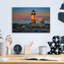 «Sunrise Steaming» par Rick Berk, art mural en verre acrylique-1685181558