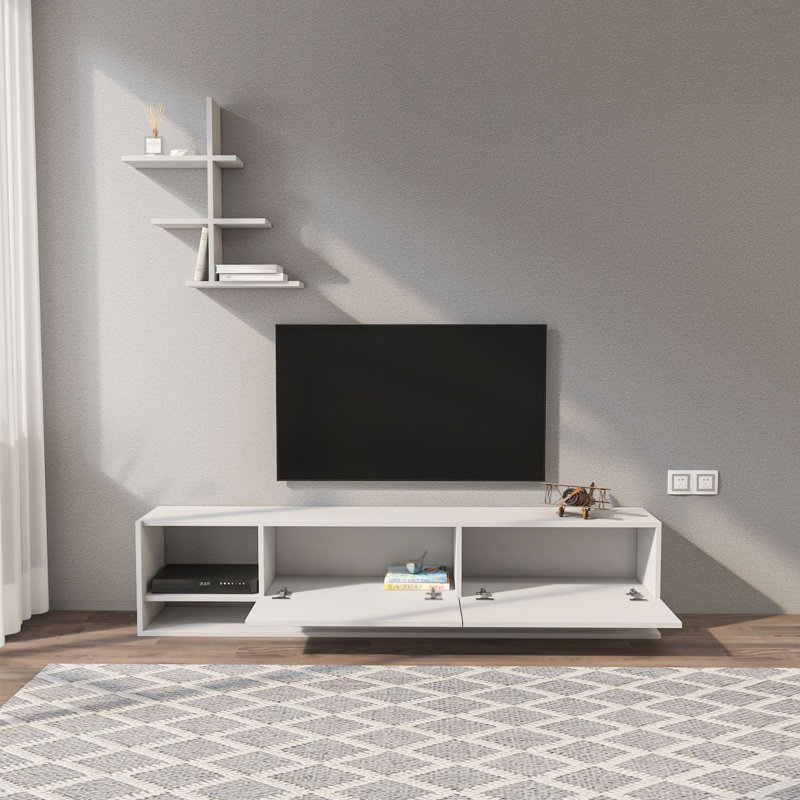 Meuble télé pour téléviseur de 75 po ou moins