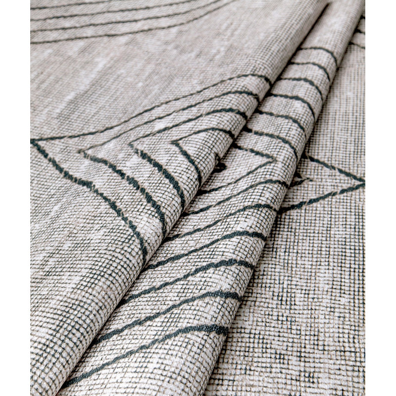 Luxurious Hall Carpet, 3.3 x 6.6 ft, 100% Velvet Fabric, 850 g/m² | 0.3 in Pile Height, Non-Slip Underside, Durable Chenille, Machine Washable at 86°F | Elegant Digital Print Design, Perfect for Home Décor