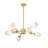 Harland 8 Light Chandelier With Glass Shades-1046643939-1007708731