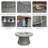 4 - Person Round Outdoor Dining Set With Cushions