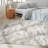 Rectangle  Abstract Machine Woven Polypropylene Indoor / Outdoor Area Rug in Ivory/Gray/Blue-52227642