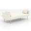 71.26 " Velvet Sleeper Sofa