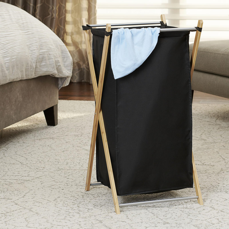 Bamboo Laundry, Collapsible Wood Frame