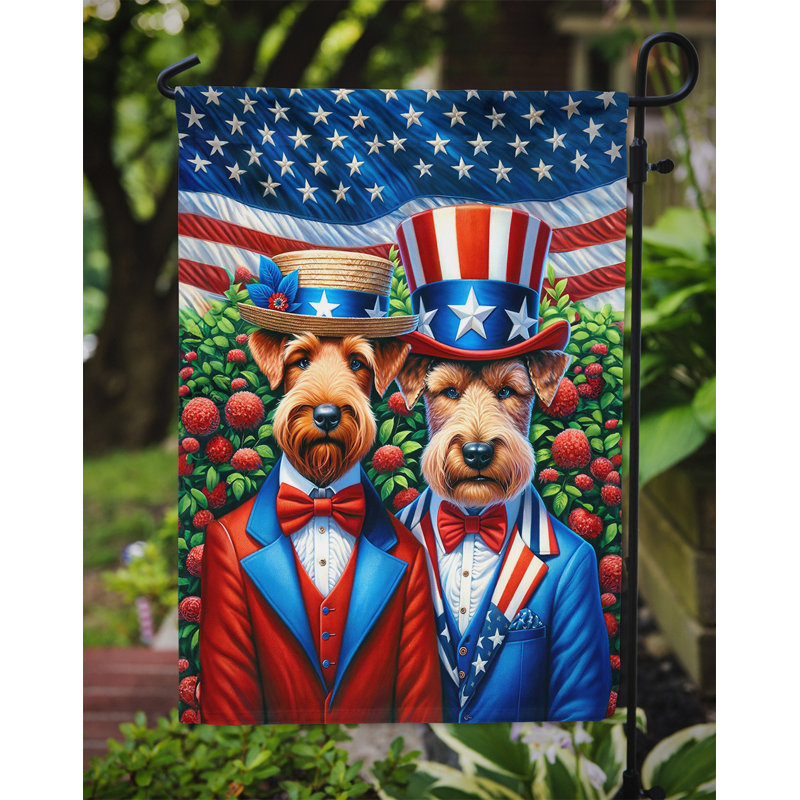 Drapeau All American Garden, Terrier irlandais